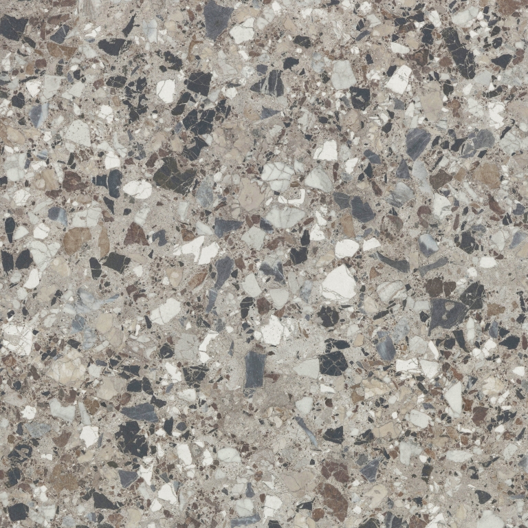 MILZETTI - 24X24 PEBBLE, SILVER, BRUSHED